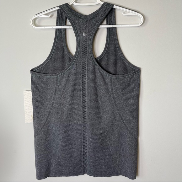 Lululemon Swiftly Tech Racerback Heathered Black Size 10 - Picture 10 of 14